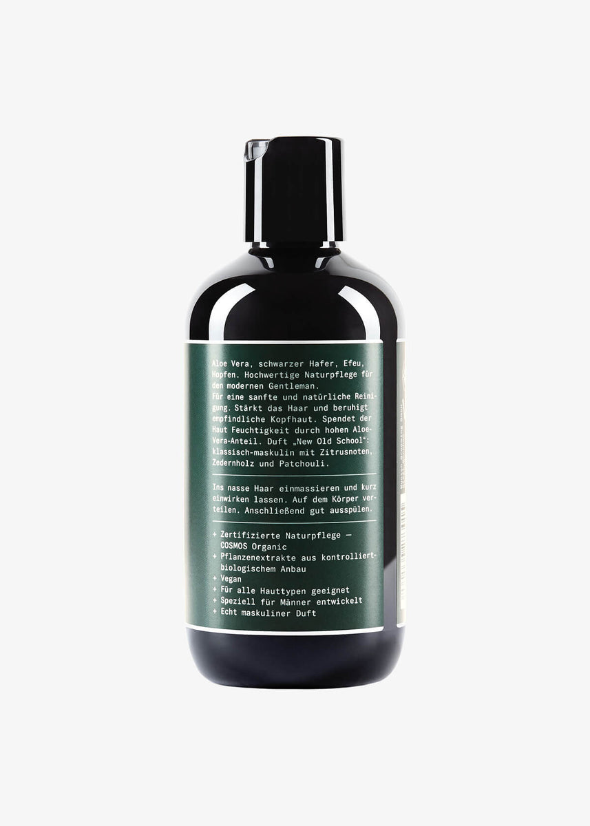 shampoo aus efeu Green + The Gent Shampoo + Body Wash