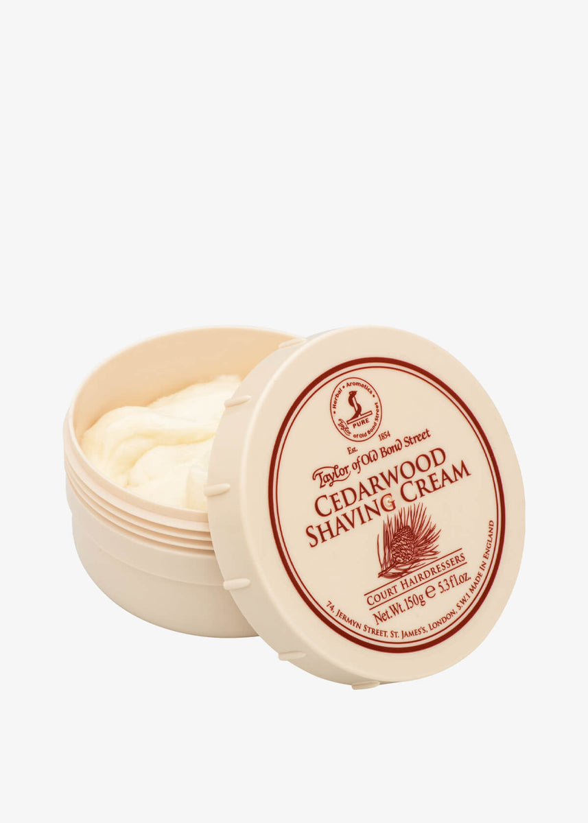 Rasiercreme Street of Cedarwood Bowl Taylor – Old Cream Bond - Shaving