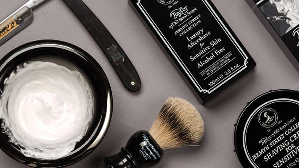 Taylor of Old Bond Street Brand Story Banner