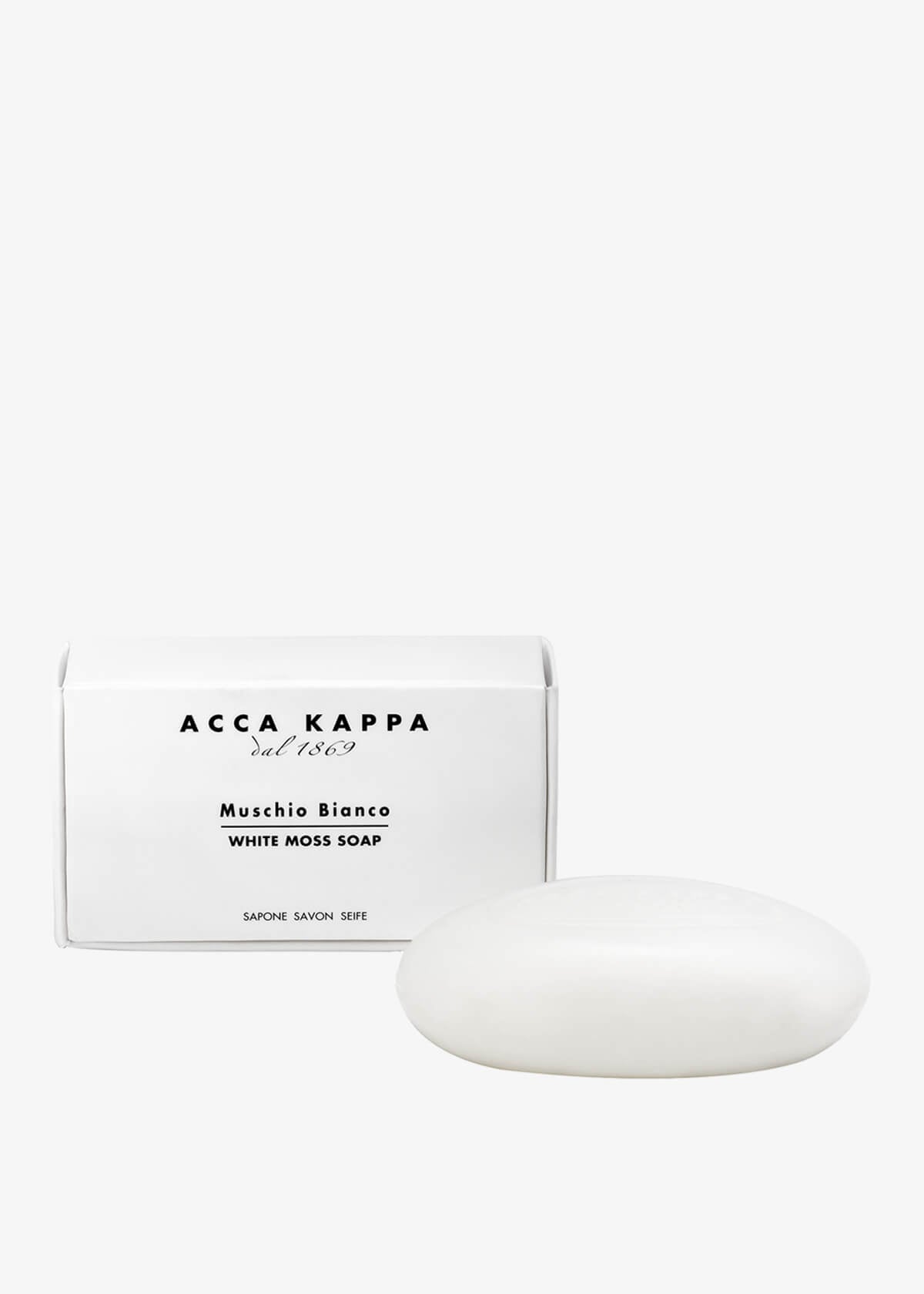 Acca Kappa White Moss Soap Körperseife – huehne.shop