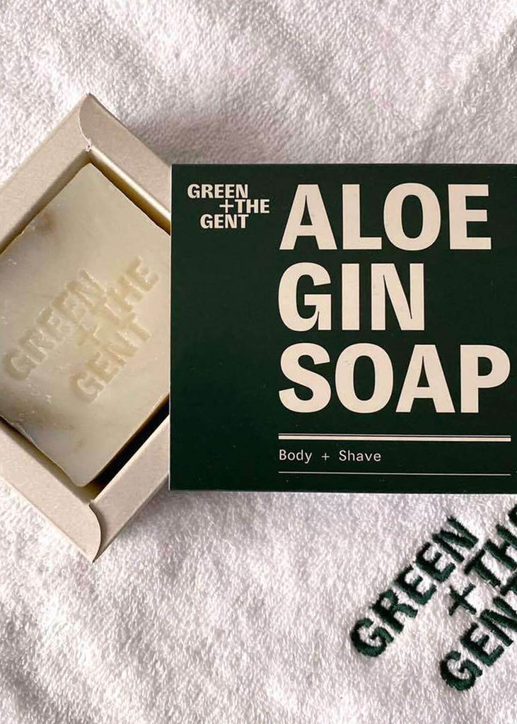 Green + The Gent Aloe Gin Soap